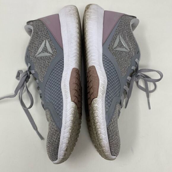 Reebok 8 Gray Flexagon Force Cross Trainer Lace-Up Sneaker - Picture 7 of 9
